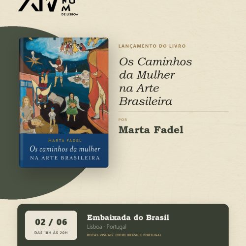 Convite – Lançamento Livro – Os Caminhos da Mulher na Arte Brasileira